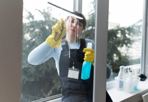 Nettoyage de vitres intérieures et extérieures à Fréthun